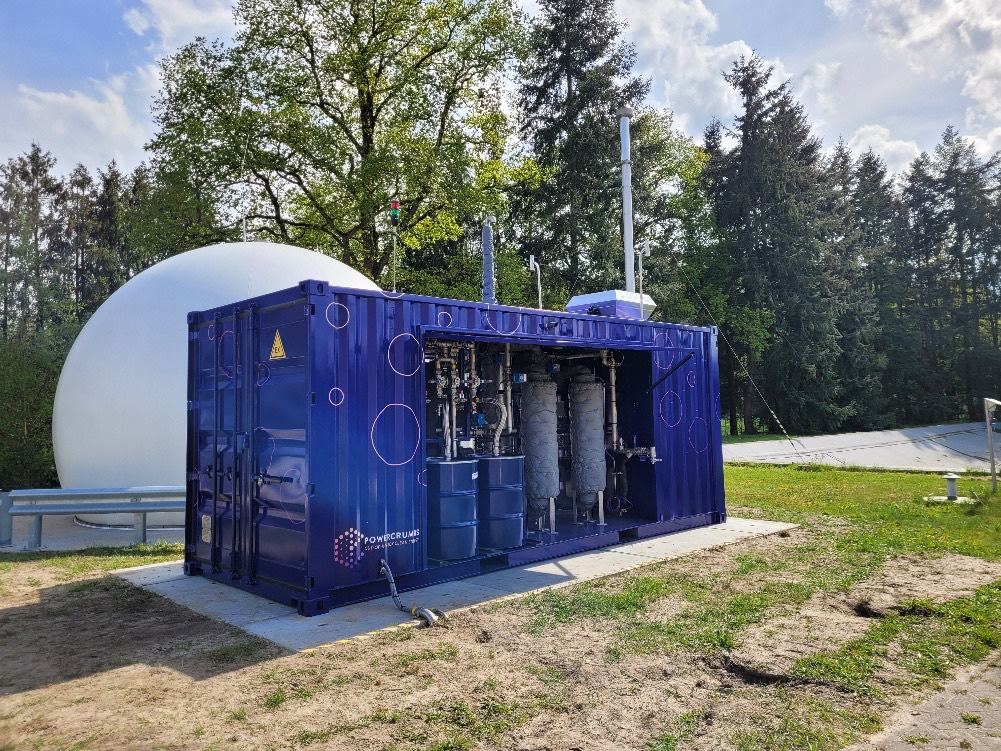 Powerhub van Powercrumbs, decentrale hub voor opslag en distributie
